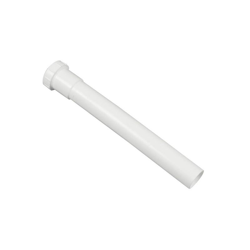 Danco 94031 1-1/2-by-12" Extension Tube, Slip-Joint, PVC, White
